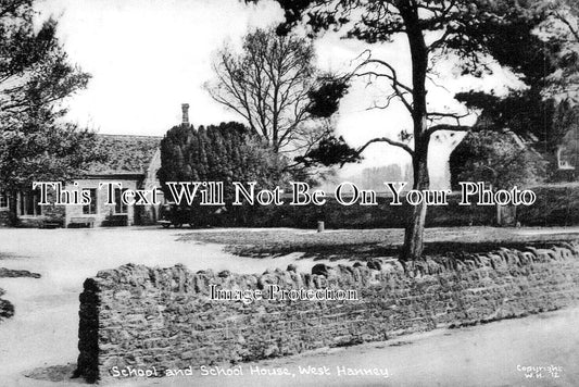 BK 2658 - School & School House, West Hanney, Berkshire