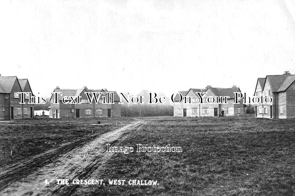 BK 2666 - The Crescent, West Challow, Berkshire c1922