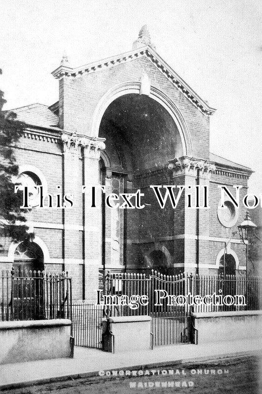 BK 2684 - Congregational Church, Maidenhead, Berkshire