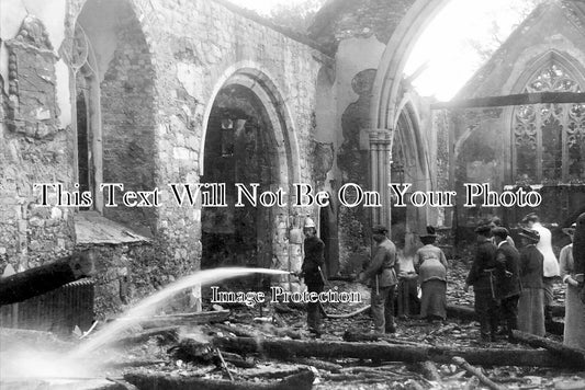 BK 2686 - Wargrave Church After The Fire, Berkshire c1914