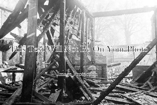 BK 2742 - Stable Fire At Abingdon, Berkshire