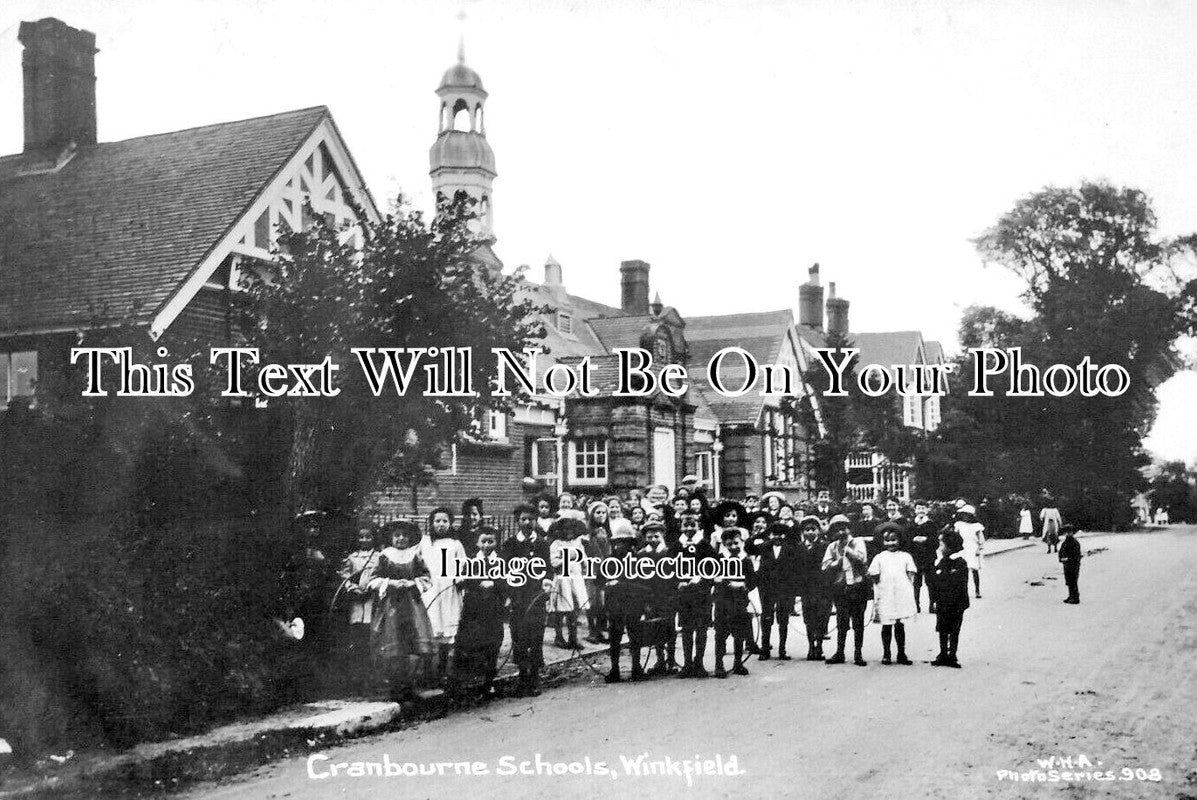 BK 2748 - Crambourne Schools, Winkfield, Berkshire c1913