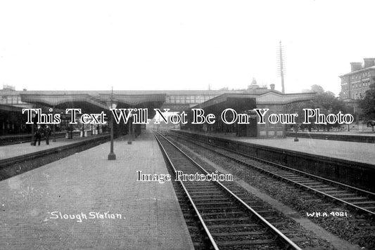 BK 2768 - Slough Railway Station, Berkshire c1910