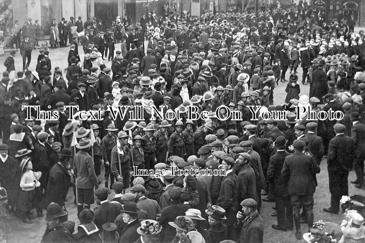 BK 2839 - Boy Scouts At Wantage, Berkshire