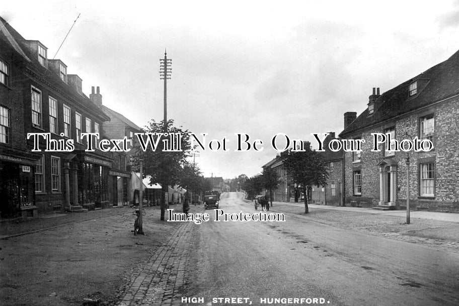 BK 2841 - High Street, Hungerford, Berkshire c1936