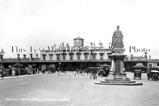 BK 2862 - Reading Railway Station, Berkshire c1920