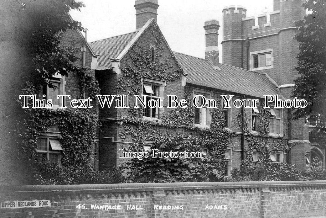 BK 2870 - Wantage Hall, Reading, Berkshire