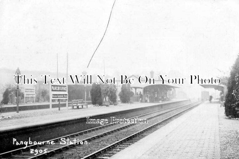 BK 304 - Pangbourne Railway Station, Berkshire c1909