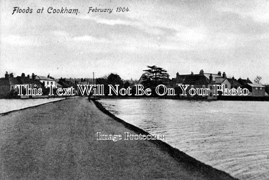 BK 321 - Floods At Cookham, Berkshire February 1904
