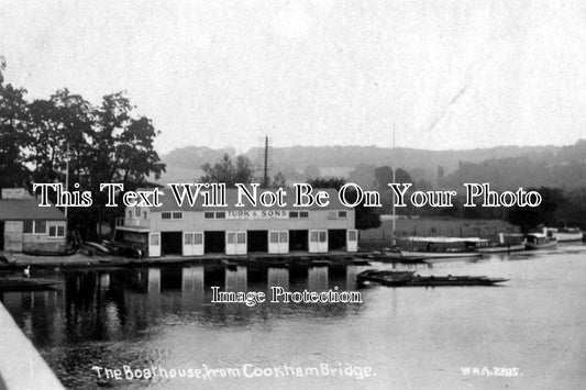 BK 333 - The Boathouse From Cookham Bridge, Berkshire