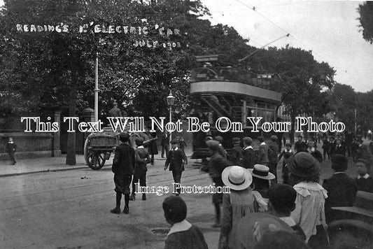 BK 34 - The First Electric Car Tram, Berkshire July 1903