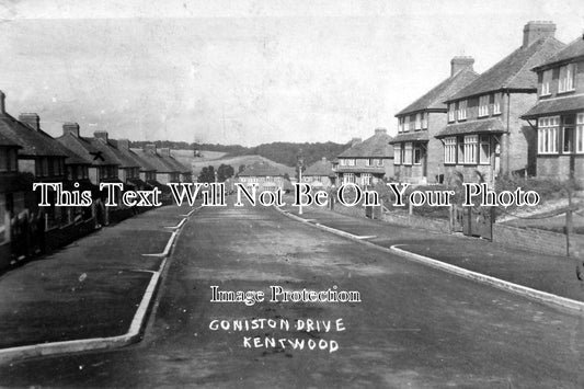 BK 36 - Coniston Drive, Kentwood, Reading, Berkshire c1938