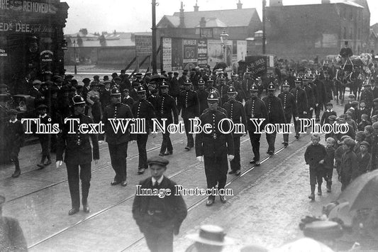 BK 377 - Police Funeral Procession, Reading, Berkshire