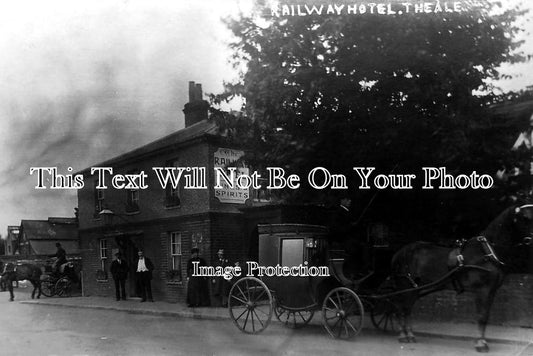 BK 383 - Railway Hotel, Theale, Berkshire c1912