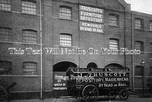 BK 392 - Queen Street Furniture Warehouse, Maidenhead, Berkshire c1912