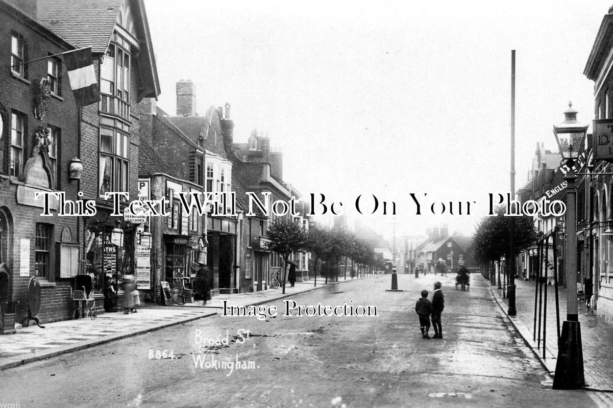 BK 406 - Broad Street, Wokingham, Berkshire c1917