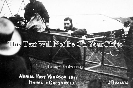 BK 412 - Aerial Post, Windsor to Hendon, Berkshire 1911