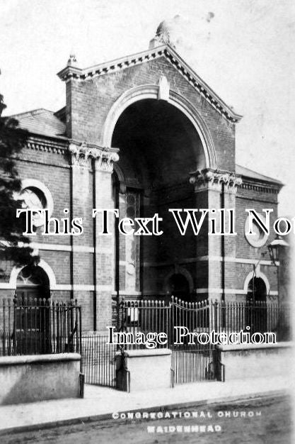 BK 413 - Congregational Church, Maidenhead, Berkshire c1906