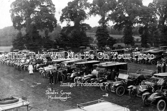 BK 429 - Motor Cars At Skindles Garage, Maidenhead, Berkshire