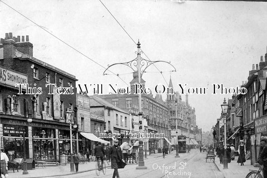 BK 44 - Oxford Street, Reading, Berkshire c1910