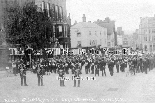 BK 447 - 1st Somerset Light Infantry Band, Castle Hill, Windsor, Berkshire