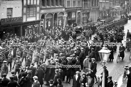 BK 452 - Military Funeral Procession, Reading, Berkshire