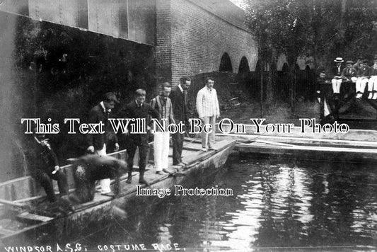 BK 457 - A.S.C Costume Race, Windsor, Berkshire c1910