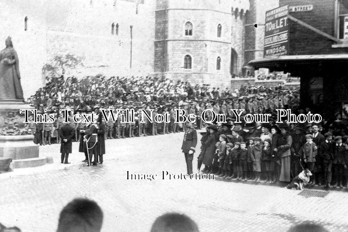 BK 466 - Proclamation Of King George V, Windsor, Berkshire 1910