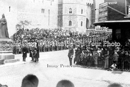 BK 466 - Proclamation Of King George V, Windsor, Berkshire 1910