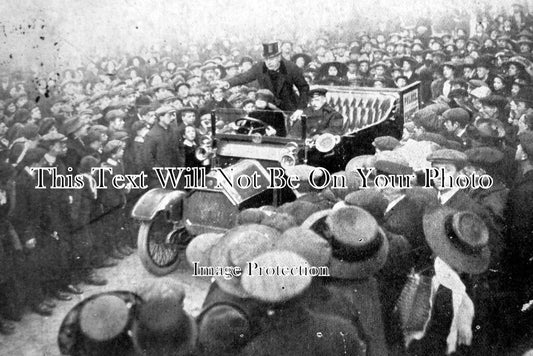 BK 478 - Charcots Great Blindfold Motor Car Drive At Reading, Berkshire 1912