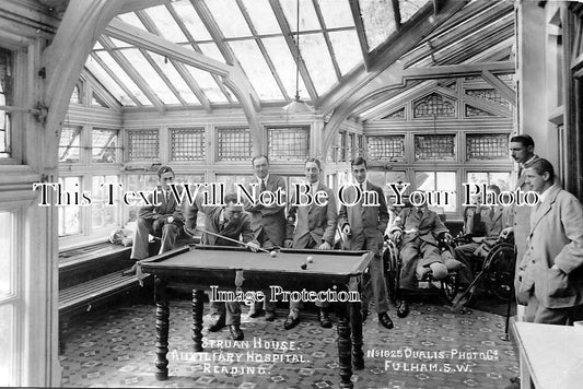 BK 49 - Struan House Recreation Room, Reading, WW1 War Hospital