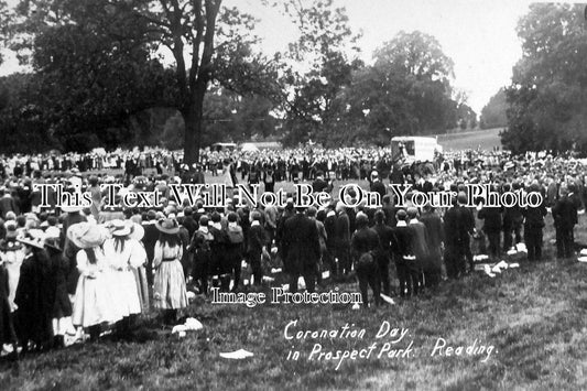 BK 511 - King George V Coronation Day, Prospect Park, Reading, Berkshire 1911