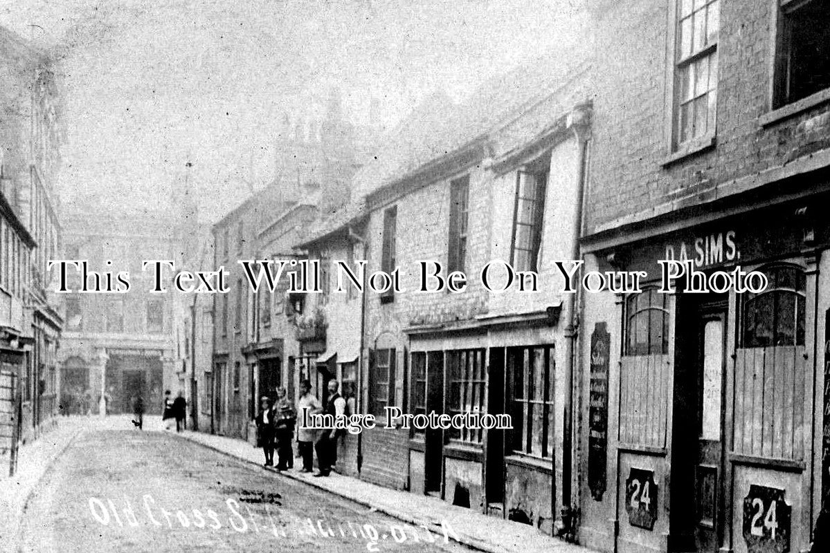 BK 536 - Old Cross Street, Reading, Berkshire c1910