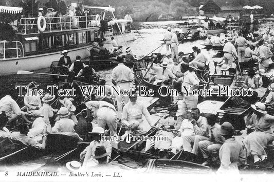 BK 557 - Boulters Lock, Maidenhead, Berkshire c1910