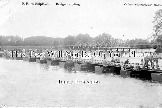 BK 566 - Royal Engineers Bridge Building, River Thames, Shiplake, Berkshire