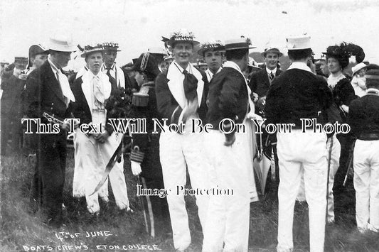 BK 577 - Boat Crew, Eton College, Windsor, Berkshire