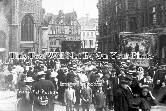 BK 586 - Hospital Parade, Reading, Berkshire c1912