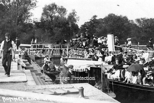 BK 602 - Romney Locks, Windsor, Berkshire c1906