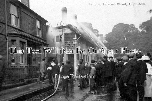 BK 606 - Fire In Prospect Street, Caversham, Berkshire