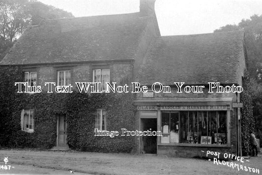 BK 643 - Post Office, Aldermaston, Berkshire c1912