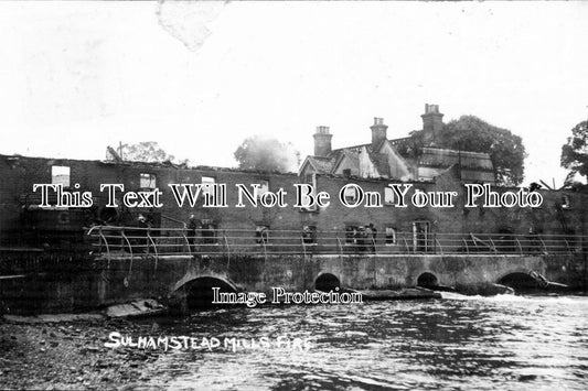 BK 648 - Sulhamstead Mills Fire, Berkshire
