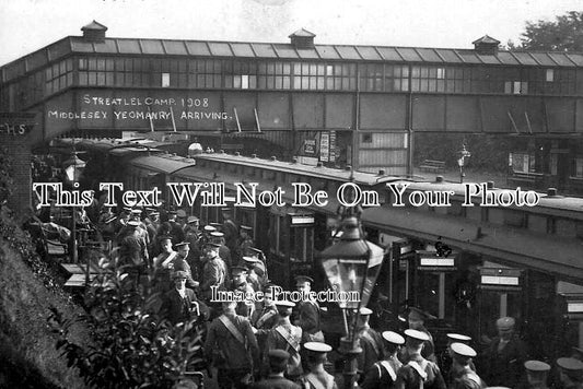 BK 654 - Middlesex Yeomanry, Goring & Streatley Railway Station, Berkshire 1908