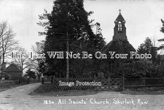 BK 697 - All Saints Church, Shurlock Row, Berkshire