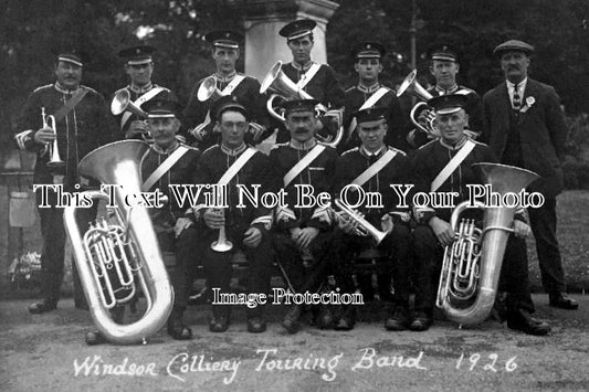 BK 708 - Windsor Colliery Touring Band, Berkshire c1926