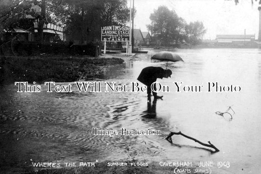 BK 715 - Caversham Floods, Berkshire 1903