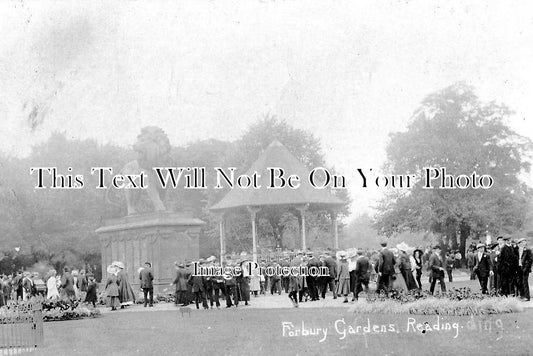 BK 735 - Forbury Gardens, Reading, Berkshire c1911
