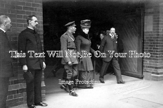 BK 743 - King George V Visit To Reading, Berkshire c1918