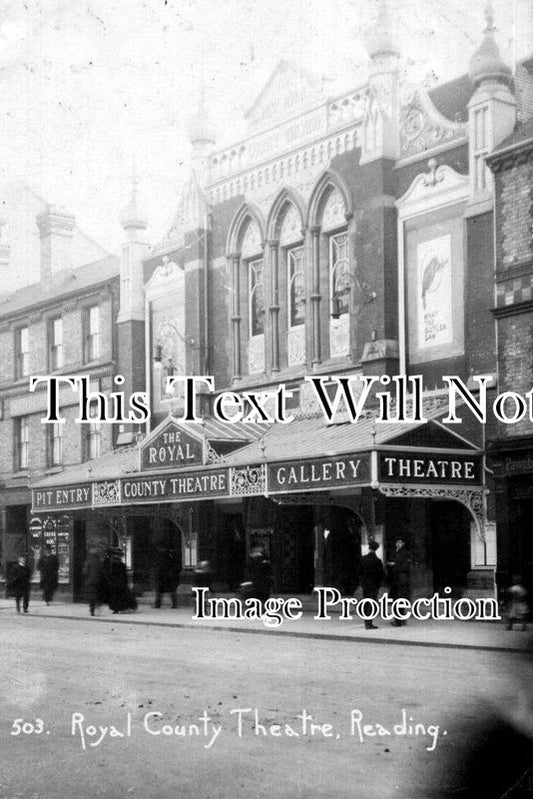 BK 747 - Royal County Theatre, Reading, Berkshire c1908