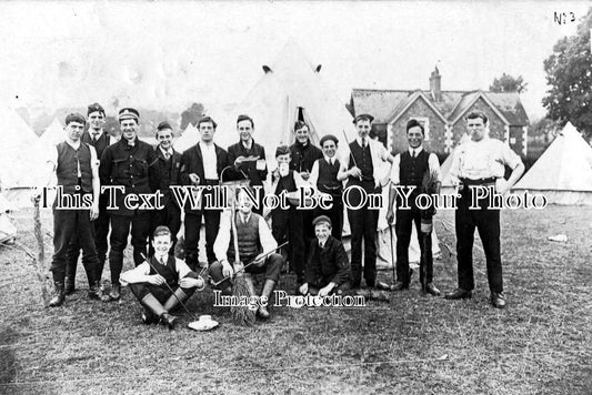 BK 756 - Boys Brigade Camp, Reading, Berkshire c1911