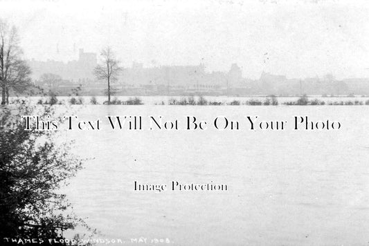 BK 810 - Thames Flood, Windsor, Berkshire 1908